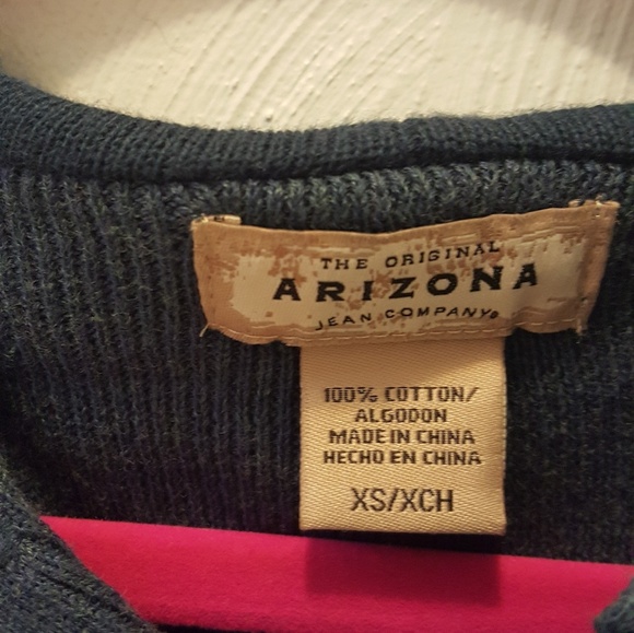 Arizona Jean Company Hooded Baby doll Top Size XS - Picture 3 of 3